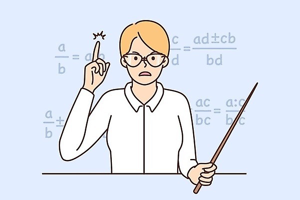 EPS 해외이미지 영어 여자 행복 안경 일러스트 지팡이 한명 상반신 성인 교수 수학 성인여자한명만 해외202309 해외일러스트 문자 1 잡화 감정 교과목 사람 교사 여자한명만 성인여자만 파일형식 벡터