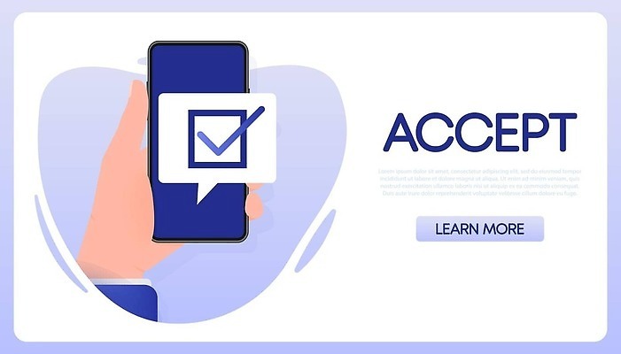 EPS 해외이미지 디자인 컨셉 인터넷 일러스트 비즈니스 통신 성공 모바일 세포 초록색 스마트폰 핸드폰 디지털 스크린 웹 터치 끝 투표 스마트 심볼 체크표시 확인 사인 전자 부름 동의 승인 업데이트 인터페이스 해외202309 해외일러스트 컬러 모션 전자제품 스마트기기 선거 파일형식 벡터