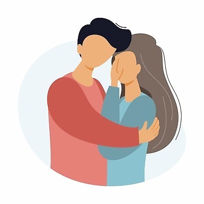 EPS 해외이미지 손 커플 일러스트 가족 관계 포옹 남편 사랑 사람 소년 슬픔 아내 플랫 닫기 만화 돌봄 연대 우울증 적자 지원 트러블 헬프 벡터 동정 안락 해외202309 해외일러스트 남자 감정 어린이 컨셉 안기 모션 신체부위 도움 질병 파일형식