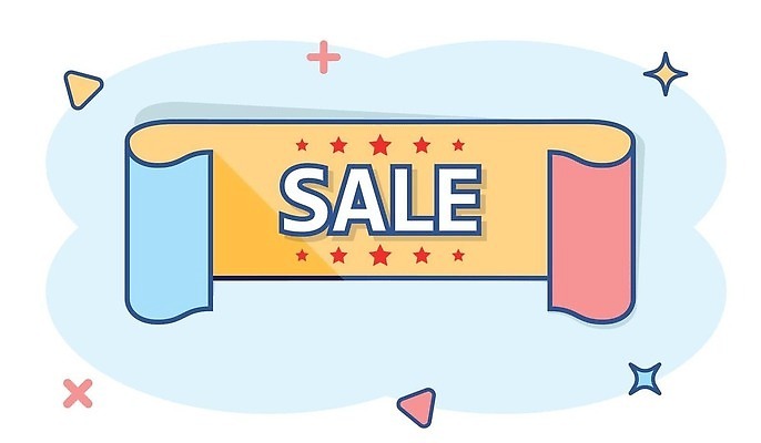 EPS 해외이미지 배너템플릿 별 하늘색 일러스트 사람없음 반짝임 세일 현수막 심볼 심플 해외202309 해외일러스트 자연요소 템플릿 배너 모션 파란색 파일형식 벡터