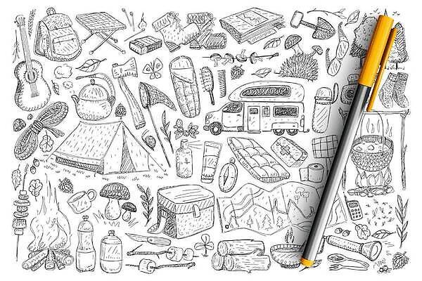 EPS 해외이미지 손 디자인 어린이 여행 백그라운드 패턴 일러스트 배낭 자연 주전자 잉크 텐트 미술 그래픽 세트 연필 펜 버섯 캠핑 하이킹 기타 투명 그릴 낙서 숲 모닥불 만화 스케치 수집 삽 그림 분필 통나무 손그림 짐차 고립 많음 벡터 해외202309 해외일러스트 나무 컨셉 무늬 가방 자동차 주방용품 불 현악기 레저 문화예술 학용품 캠핑도구 사람 신체부위 필기구 초크 생태계 파일형식