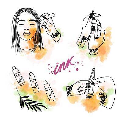 EPS 해외이미지 모양 디자인 여자 얼굴 선 일러스트 수채화 잉크 미술 치료 뷰티 유행 상점 검은색 화장품 성형수술 미용사 눈썹 속눈썹 문신 심볼 서비스 사인 그림 윤곽 몸단장 내추럴 순서 고립 아이라이너 스타일 벡터 해외202309 해외일러스트 직업 컬러 의학 문화예술 사람 신체부위 수술 파일형식