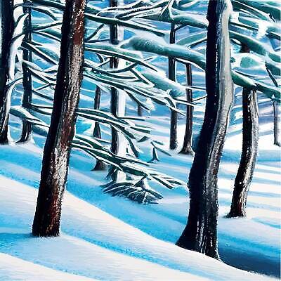 EPS 해외이미지 나무 일러스트 사람없음 숲속 울창 겨울풍경 눈덮임 해외202309 해외일러스트 식물 컨셉 겨울 자연 풍경 숲 파일형식 벡터