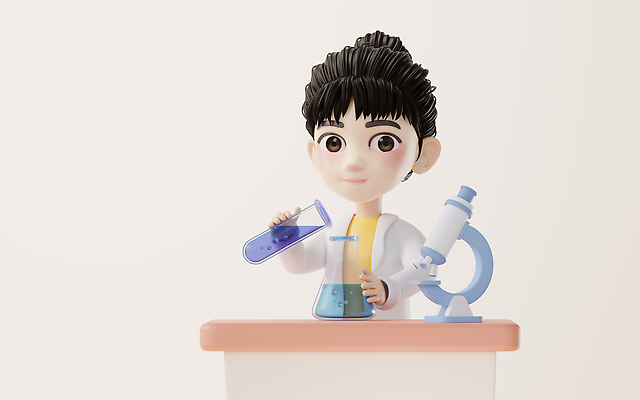 포토 JPG 해외이미지 여자 과학 현미경 실험 한명 상반신 성인 3D 실험복 붓기 DNA 연구원 시험관 삼각플라스크 유전공학 성인여자한명만 해외202309 해외포토 직업 1 모션 실험기구 사람 가운 생명공학 플라스크 디지털합성 공학 여자한명만 성인여자만 파일형식