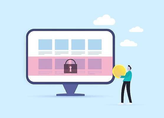 EPS 해외이미지 디자인 배너 캠페인 컨셉 돈 인터넷 일러스트 비즈니스 컴퓨터 독서 디지털 동전 웹 네트워크 플랫 서비스 검색 상업 클릭 온라인 승진 경영 마케팅 모금 전환 벡터 비용 해외202309 해외일러스트 경제 전자제품 재산 파일형식