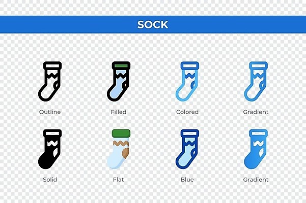 JPG 해외이미지 선 일러스트 양말 타이포그라피 사람없음 격자 그라데이션 해외202309 해외일러스트 문자 무늬 파일형식