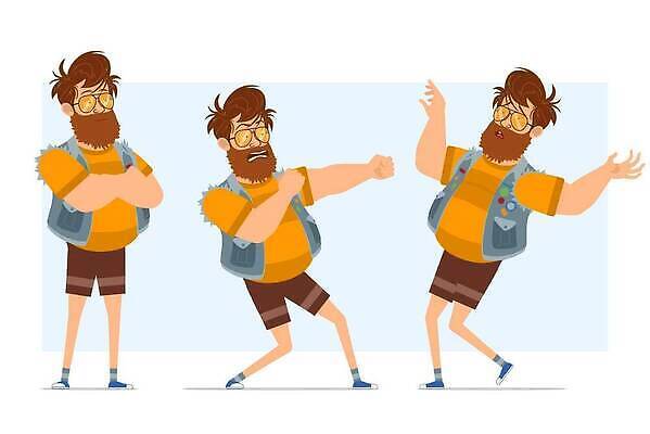 EPS 해외이미지 캐릭터 남자 행복 얼굴 일러스트 반바지 수염 말하기 서기 소년 세트 선글라스 재킷 분노 청바지 표현 플랫 목표 시원함 만화 사인 준비 싸움 배지 애니메이션 고립 상대 적 스타일 힙스터 벡터 해외202309 해외일러스트 일러캐릭터 패션 감정 안경 어린이 컨셉 바지 모션 사람 신체부위 외투 파일형식