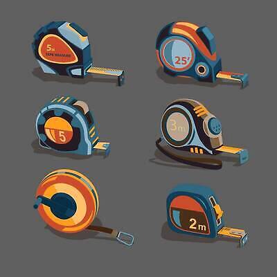 EPS 해외이미지 디자인 산업 컨셉 일러스트 거리 자 사람없음 빨간색 파란색 세트 숫자 노란색 검은색 장비 기구 공구 업무 플랫 수리 수집 심볼 측정 오브젝트 사인 눈금 심플 롤 테이프 치수 룰렛 길이 계량기 건축업자 계약자 고립 인치 벡터 해외202309 해외일러스트 문자 건축 컬러 문구용품 게임 도구 작업 계약 파일형식