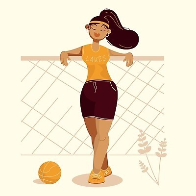 EPS 해외이미지 캐릭터 라이프스타일 디자인 여자 실루엣 포스터 스포츠 백그라운드 유니폼 신체 일러스트 공 놀이 휴식 거리 갈색머리 농구 건강 사람 운동 숫자 바구니 경쟁 플랫 만화 연습 체육관 플레이어 벡터 해외202309 해외일러스트 일러캐릭터 문자 헤어스타일 옷 컨셉 촬영기법 생활 구기 파일형식