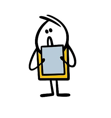 EPS 해외이미지 인물캐릭터 일러스트 한명 들기 사람 신문 낙서 걱정 심플 해외202309 해외일러스트 일러캐릭터 캐릭터 1 감정 모션 간행물 뉴스 파일형식 벡터