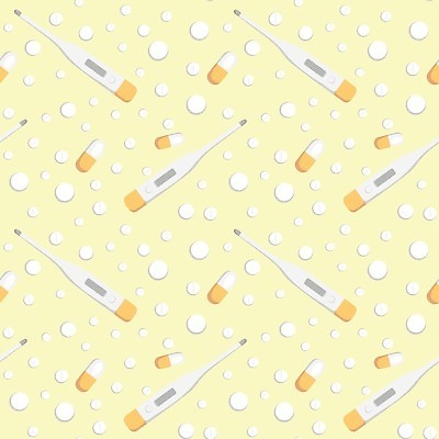 EPS 해외이미지 디자인 백그라운드 패턴 일러스트 포장 모바일 건강 병원 내부 치료 책 알약 약 공책 직물 어플리케이션 질병 온도계 정사각형 엘리먼트 전염병 항목 해외202309 해외일러스트 도형 무늬 의학 문구용품 파일형식 벡터