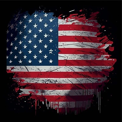 EPS 해외이미지 디자인 배너 행복 포스터 별 백그라운드 일러스트 추상 휴가 기념 미술 이벤트 빨간색 파란색 미국 페인트 줄무늬 자유 흰색 축하 깃발 붓 4 성조기 선거 민주주의 심볼 사인 미국문화 기념물 애국심 7월 그런지 독립 전국 정부 벡터 해외202309 해외일러스트 자연요소 감정 컬러 컨셉 북아메리카 무늬 문화예술 숫자 날짜 국기 서양문화 파일형식
