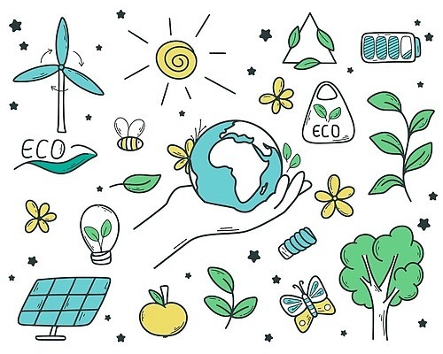 EPS 해외이미지 나무 배너 꽃 지구 선 컬러 백그라운드 컨셉 일러스트 장식 초록색 햇빛 새싹 환경 재활용 성장 보호 낙서 사과 쓰레기 플라스틱 스케치 심볼 오브젝트 에코 손그림 지구온난화 유지 고립 돌봄 베터리 생태학 엘리먼트 효율 벡터 해외202309 해외일러스트 식물 교육 과일 모션 재질 미술 태양 친환경 기후변화 파일형식