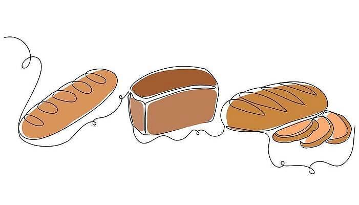 EPS 해외이미지 전통 손 디자인 실루엣 선 음식 빵 일러스트 건강 요리 미술 그래픽 검은색 빵집 신선 아침식사 낙서 바게트 상품 낟알 밀 심볼 메뉴 싱글 그림 유기농 윤곽 손그림 덩어리 프랑스어 고립 얇은 페스츄리 벡터 반복 맛있는 해외202309 해외일러스트 문자 웰빙 컬러 문화예술 곡류 촬영기법 신체부위 상점 식사 파일형식