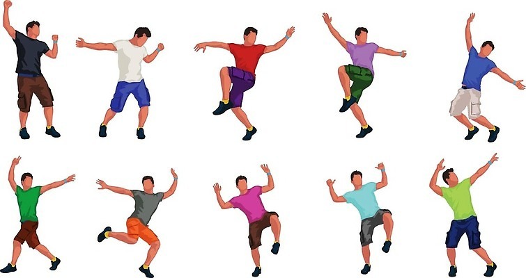 EPS 해외이미지 옷 남자 실루엣 스포츠 컬러 포즈 이동 일러스트 모션 실내 건강 사람 세트 컬러풀 운동 뷰티 유행 점프 공연 연주자 댄서 흰색 표현 춤 우아함 시원함 유연 체조 에어로빅 고립 단아함 단절 스타일 해외202309 해외일러스트 직업 컨셉 문화예술 촬영기법 이벤트 내부 음악가 파일형식 벡터