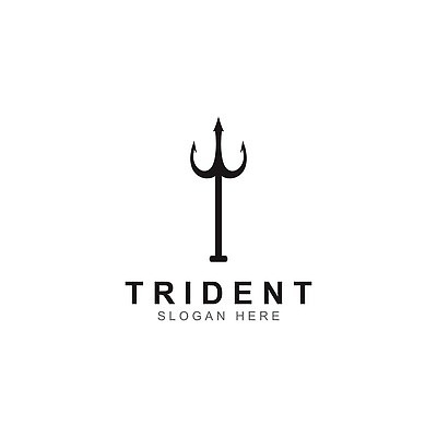 EPS 해외이미지 일러스트 비즈니스 사람없음 심볼 삼지창 미니멀 해외202309 해외일러스트 창 파일형식 벡터