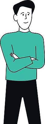 EPS 해외이미지 모델 1 응시 남자 행복 무기 얼굴 백그라운드 일러스트 성공 서기 사람 성인 10대 세로 초록색 유행 기쁨 흰색 표현 자신감 스웨터 싱글 긍정 내추럴 교차 고립 혼자 해외202309 해외일러스트 시선 감정 컬러 컨셉 상의 모션 청소년 신체부위 파일형식 벡터