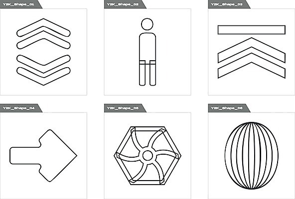 EPS 해외이미지 디자인 화살표 일러스트 추상 사람모양 사람없음 그래픽 세트 검은색 원형 라인아트 육각형 기하학 해외202309 해외일러스트 모양 도형 선 컬러 무늬 파일형식 벡터