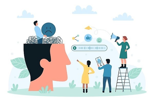 EPS 해외이미지 캐릭터 컨셉 일러스트 추상 스트레스 실내 건강 사람 치료 약 머리 소리 마음 잡기 메시지 변화 얽힘 만화 뇌 문제 긴장 테라피 온라인 이모티콘 목소리 혁명 우울증 정신과의사 지원 치료사 헬프 혼란 벡터 디톡스 심리치료 해외202309 해외일러스트 일러캐릭터 직업 감정 무늬 의학 모션 내부 신체부위 뷰티 의사 도움 질병 심리 파일형식