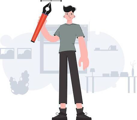 EPS 해외이미지 직업 캐릭터 디자인 컨셉 일러스트 비즈니스 추상 창조 그래픽 컴퓨터 펜 디지털 웹 공구 업무 그리기 작업실 팔레트 플랫 어플리케이션 디자이너 책상 그림 예술가 페이지 온라인 개발 고립 소프트웨어 인터페이스 착륙 프로그램 해외202309 해외일러스트 일러캐릭터 가구 무늬 인터넷 모션 전자제품 필기구 도구 작업 파일형식 벡터