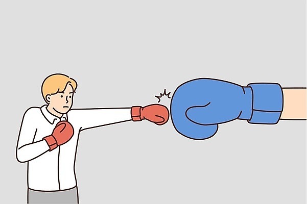 EPS 해외이미지 손 남자 일러스트 한명 상반신 성인 권투 싸움 성인남자한명만 해외일러스트 1 모션 사람 신체부위 격투기 남자한명만 성인남자만 파일형식 벡터