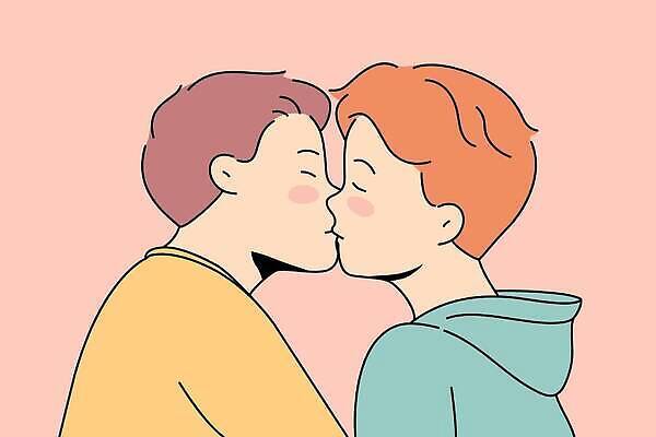 EPS 해외이미지 캐릭터 라이프스타일 커플 남자 감정 컨셉 일러스트 관계 결혼식 키스 함께함 사랑 사람 성인 축제 자유 오픈 날짜 플랫 만화 그림 긍정 윤곽 쇼 열정 동성애자 벡터 성소수자 해외202309 해외일러스트 일러캐릭터 결혼 생활 애정표현 파일형식