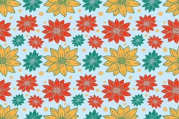 EPS 해외이미지 식물 디자인 꽃 꽃다발 결혼 백그라운드 컨셉 잎 꽃무늬 패턴 일러스트 자연 장식 초록색 컬러풀 뷰티 정원 봄 낭만 수확 벚꽃 직물 인사 우아함 낙서 복고 데이지 하와이 아로마 손그림 향 내추럴 구식 그리너리 해외202309 해외일러스트 계절 컬러 무늬 농업 이벤트 미국 예절 생태계 파일형식 벡터 트랜드컬러