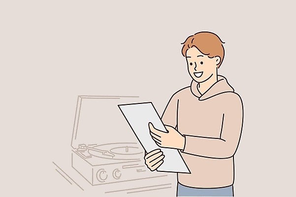 EPS 해외이미지 남자 행복 일러스트 한명 들기 상반신 성인 성인남자한명만 해외202309 해외일러스트 1 감정 모션 사람 남자한명만 성인남자만 파일형식 벡터