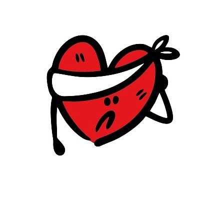 EPS 해외이미지 일러스트 사랑 사람없음 슬픔 하트 낙서 상처 심플 붕대 하트캐릭터 해외202309 해외일러스트 일러캐릭터 모양 캐릭터 감정 파일형식 벡터