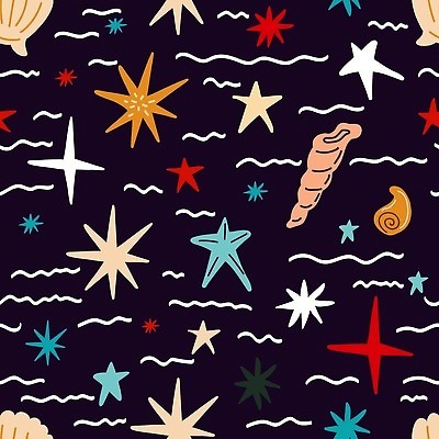 EPS 해외이미지 동물 디자인 야생동물 파도 바다 백그라운드 패턴 일러스트 자연 벽지 조개 불가사리 연체동물 나선형 어류 그래픽 물 여름 파란색 수중 껍질 산호 천 해산물 질감 달팽이 가리비 해파리 해마 내추럴 앵무조개 이국적 포장소품 벡터 해외202309 해외일러스트 자연요소 계절 컬러 무늬 포장 어패류 극피동물 무척추동물 바다동물 수중동물 직물 자포동물 오브젝트 생태계 포장재료 파일형식