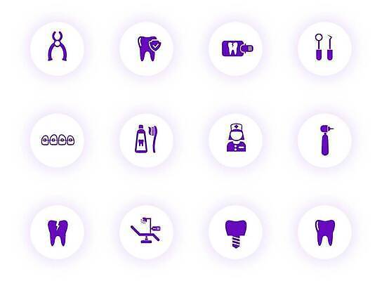 EPS 해외이미지 컬러 의자 일러스트 비즈니스 건강 병원 그림자 치료 빛 픽토그램 보라색 사진촬영 웹 고통 간호사 원형 입 구멍 균열 치아 보호 칫솔 심볼 사인 부식 그림 뿌리 치약 송곳니 UI 고립 송곳 벡터 구강학 해외202309 해외일러스트 도형 감정 가구 컨셉 인터넷 의학 모션 신체부위 위생용품 촬영 의료진 소화기관 파일형식