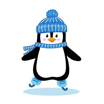 EPS 해외이미지 동물 캐릭터 모자 디자인 어린이 스포츠 겨울 일러스트 벽지 장식 파란색 얼음 목도리 스케이트 스케이팅 축하 아기 신용카드 플랫 인쇄 만화 펭귄 스케이터 고립 벡터 해외202309 해외일러스트 일러캐릭터 자연요소 잡화 계절 스포츠용품 컬러 컨셉 조류 겨울스포츠 운동선수 사람 금융 파일형식