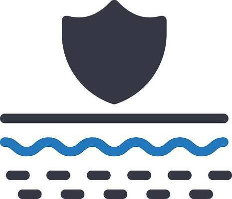 EPS 해외이미지 얼굴 선 일러스트 건강 안전 치료 약 라벨 화장품 플랫 보호 심볼 피부 피부관리 싱글 윤곽 방패 고립 돌봄 자외선 지원 화상 벡터 해외202309 해외일러스트 컨셉 의학 모션 프레임 신체부위 뷰티 상처 파일형식