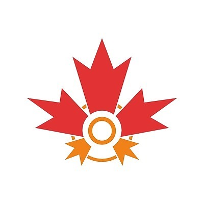 EPS 해외이미지 나무 식물 계절 실루엣 컬러 단풍 잎 캐나다 일러스트 자연 빨간색 가을 깃발 플랫 내추럴 앨버타 전국 해외202309 해외일러스트 북아메리카 촬영기법 생태계 파일형식 벡터