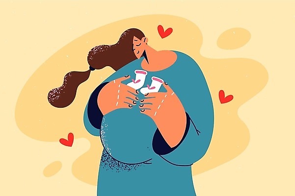 EPS 해외이미지 여자 일러스트 엄마 건강 한명 들기 성인 임산부 임신 하트 기다림 아기신발 성인여자한명만 해외202309 해외일러스트 모양 1 신발 가족 모션 사람 아기용품 여자한명만 성인여자만 파일형식 벡터