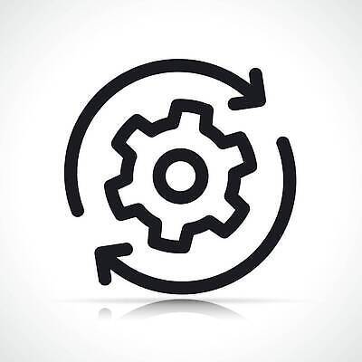 EPS 해외이미지 일러스트 화살 웹 심볼 톱니바퀴 회전 시스템 엔진 기어 조절 설정 업데이트 리셋 해외202309 해외일러스트 인터넷 파일형식 벡터