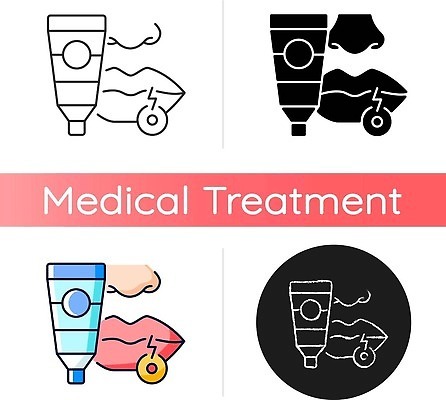 EPS 해외이미지 클립아트 디자인 얼굴 선 컬러 컨셉 일러스트 건강 미술 치료 세트 약 검은색 웹 고통 추위 흰색 입 플랫 질병 약국 수집 심볼 피부 크림 입술 사인 그림 분필 윤곽 감염 팩 고립 상형문자 얇은 염증 치료제 벡터 구내염 해외202309 해외일러스트 문자 감정 인터넷 의학 문화예술 신체부위 화장품 초크 파일형식