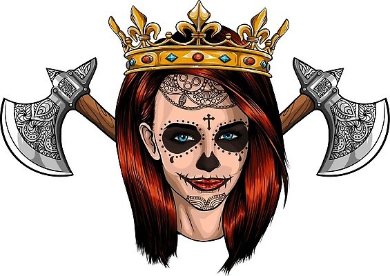 EPS 해외이미지 전통 디자인 여자 문화 무기 얼굴 백그라운드 일러스트 왕관 덴마크 노르웨이 미술 사람 그래픽 힘 수확 분노 잡기 중세 위험 만화 문신 그림 리더 복고 싸움 전쟁 코믹 도끼 전사 여왕 바이킹 스칸디나비아 아바타 스타일 벡터 해외202309 해외일러스트 감정 유럽 컨셉 농업 모션 문화예술 북유럽 신체부위 역사 파일형식