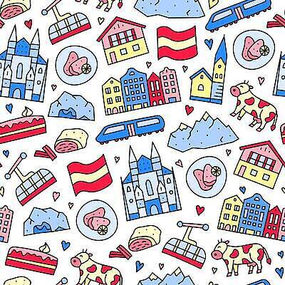 EPS 해외이미지 유럽 포스터 음식 컬러 여행 백그라운드 패턴 일러스트 건축양식 휴가 산 주택 성당 교회 케이크 탑 기차 흰색 직물 도시 소 역사 동굴 비엔나 오스트리아 낙서 인쇄 포장지 휴양지 질감 알프스 타운 랜드마크 샬레 옛날 벡터 해외202309 해외일러스트 건축물 건축 나라 육상교통 무늬 포장 포유류 종교건축 디저트 대중교통 실험기구 건물 장소 파일형식