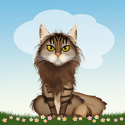 포토 JPG 해외이미지 동물 일러스트 포유류 자연 털 사람없음 야외 반려동물 고양이 산책 회색 꼬리 솜털 기르기 해외202309 해외일러스트 컬러 휴식 생태계 돌봄 파일형식