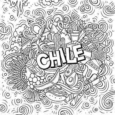 EPS 해외이미지 디자인 문화 여행 라인일러스트 일러스트 자연 산 인종 풍경 단어 칠판 남아메리카 역사 재산 원주민 낙서 라틴아메리카 만화 스케치 심볼 오브젝트 화산 윤곽 칠레 부족 랜드마크 산티아고 색칠공부 전국 레터링 해외202309 해외일러스트 문자 컨셉 아메리카 미술 사람 금융 학습 색칠 아프리카인 생태계 파일형식 벡터