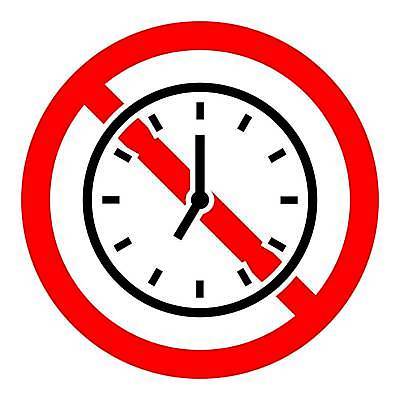 EPS 해외이미지 시계 일러스트 경고 사람없음 픽토그램 금지 심볼 해외202309 해외일러스트 파일형식 벡터