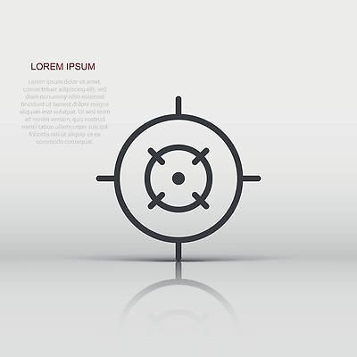 EPS 해외이미지 스포츠 컨셉 십자가 일러스트 비즈니스 성공 아이디어 환경 도전 게임 흰색 센터 시장 플랫 목표 계획 다트판 기회 해결 고립 골 때리기 승자 염원 우수 저격수 필승 효율 벡터 정확 해외202309 해외일러스트 컬러 모션 놀이 우승 다트 절기 파일형식