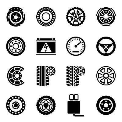 EPS 해외이미지 일러스트 부분 자동차 물 세트 픽토그램 기계 스패너 바퀴 작업실 기술자 수리 플러그 빨래 심볼 서비스 그림 타이어 엔진 기어 계량기 샤워실 속도계 자동 벡터 해외202309 해외일러스트 자연요소 직업 육상교통 가사 공구 샤워시설 파일형식