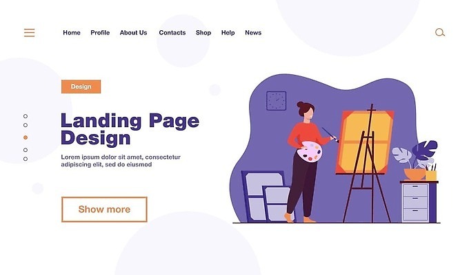 EPS 해외이미지 직업 캐릭터 디자인 여자 교육 행복 종이 컬러 컨셉 일러스트 새로움 실내 창조 미술 서기 미소 사람 취미 붓 업무 작업실 팔레트 플랫 묘기 디자이너 만화 집중 이젤 그림 예술가 캔버스 페인트붓 화가 주인 고립 명품 벡터 해외202309 해외일러스트 일러캐릭터 감정 모션 문화예술 표정 내부 미술도구 작업 상품 파일형식