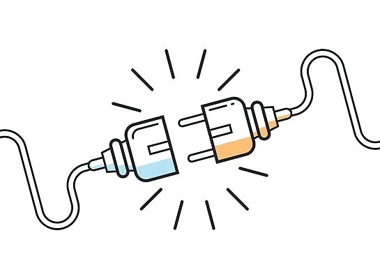 EPS 해외이미지 디자인 컨셉 인터넷 일러스트 통신 기술 힘 에너지 네트워크 플랫 실패 콘센트 플러그 연결 심볼 오브젝트 사인 순환 페이지 철사 볼트 충격 오류 전압 공급 벡터 해외202309 해외일러스트 모션 공구 좌절 파일형식