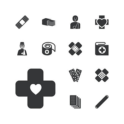 EPS 해외이미지 디자인 선 조각 백그라운드 일러스트 부분 함께함 건강 병원 치료 빨간색 세트 약 고통 장비 흰색 긴급 악단 도움 플랫 보호 사건 약국 가득함 심볼 사인 붕대 고정 팔 고립 깨짐 돌봄 석고 치유 헬프 벡터 해외202309 해외일러스트 감정 음악 컬러 컨셉 의학 모션 신체부위 파일형식