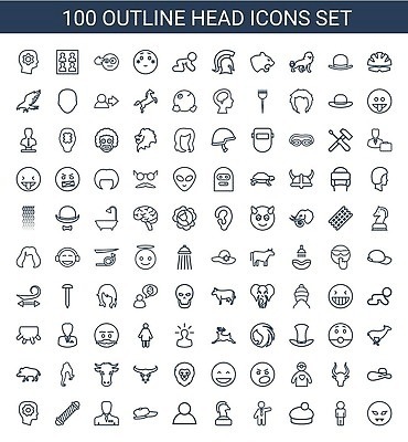 EPS 해외이미지 모자 헤어스타일 일러스트 전구 사슴 함께함 웃음 세트 머리 야구 의사 분노 돼지 비즈니스맨 소 체스 사자 악마 황소 영양 기어 반사경 캡모자 해골모형 벡터 사용자 해외202309 해외일러스트 모자_잡화 잡화 남자 감정 컨셉 비즈니스 포유류 놀이 표정 신체부위 구기 모형 의료진 직장인 파일형식