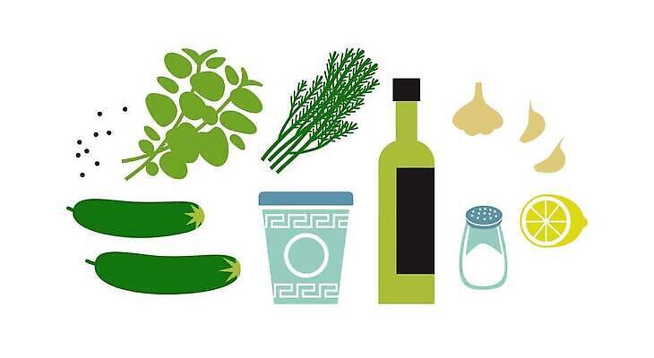 EPS 해외이미지 전통 음식 다이어트 채소 일러스트 재료 오이 마늘 요리 가로 초록색 주방 식사 신선 양념 플랫 맛 인도인 지중해 레몬 민트 허브 레시피 성분 요거트 그리스인 딜 요구르트 전국 핸드메이드 벡터 맛있는 해외202309 해외일러스트 서양인 외국인 식물 바다 컬러 컨셉 과일 유제품 건강 동양인 파일형식