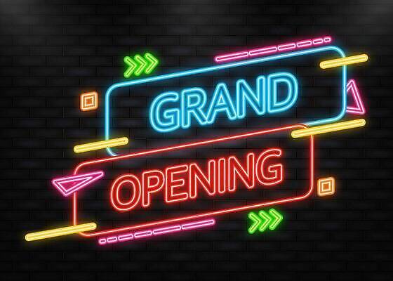 EPS 해외이미지 배너 화살표 선 일러스트 사람없음 사각형 오픈 삼각형 네온 해외202309 해외일러스트 도형 파일형식 벡터